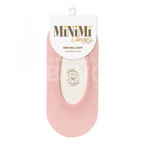 Носки-следки женские Minimi MINI BELL LIGHT, размер 35-38, светло-розовый