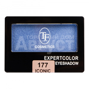 Тени для век Triumf Expertcolor Eyeshadow Mono, лазурный, тон 177