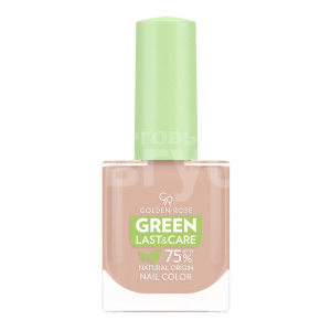Лак для ногтей Golden Rose Green Last Care Nail Color, тон 112