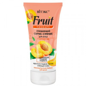 Витэкс FRUIT Therapy Очищающий Скраб-сияние для лица Абрикос 150мл