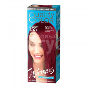 Гель-краска для волос Estel Цветель Vital Quality Color тон 155, темная вишня