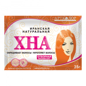 Хна для волос Арт Колор иранская, 25 г