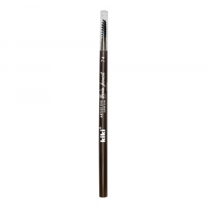 Карандаш для бровей Kiki Artist Eye Super Slim, темный шоколад, тон 74