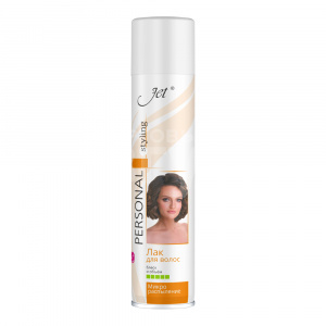 Лак для волос Jet Personal Styling Блеск и обьем №4, ультрасильная фиксация, 300 мл