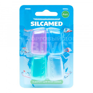 Набор SILCAMED Колпачков, для зубных щеток, 4 шт