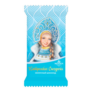 Шоколад молочный Меренга Костромская Снегурочка, 15 г