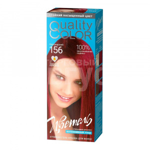 Гель-краска для волос Estel Цветель Vital Quality Color тон 156, бургундский