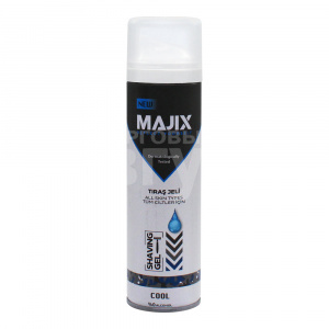 Гель для бритья Majix Cool охлаждающий, 200 мл