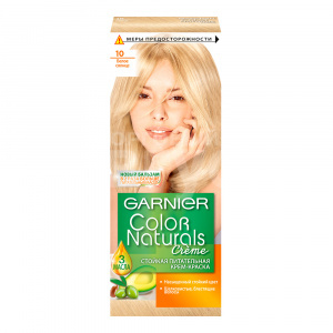 Краска для волос Garnier Color Naturals тон 10, Белое солнце
