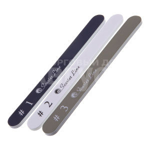 Пилочка маникюрная Scarlet JG-07 полировочная, 3 шт 145 мм