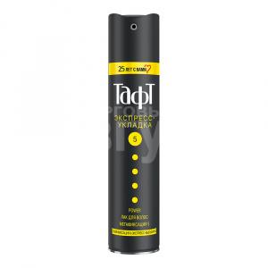 Лак для волос Taft Power, экспресс-укладка, 225 мл