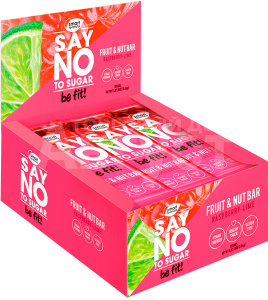 Батончик Smart Formula фруктово-ореховый батончик Raspberry lime, 40 г