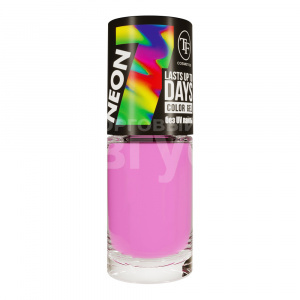 Лак для ногтей Triumf Color Gel Neon, малиново-розовый яркий, тон 314, 8 мл