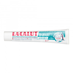 Зубная паста Lacalut детская Basic junior 6+ лет, 60 г