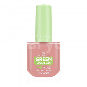 Лак для ногтей Golden Rose Green Last Care Nail Color, тон 114