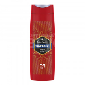 Гель для душа Old Spice 2 в 1 Captain, мужской, 400 мл