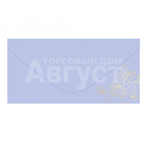 Конверт для денег ч54033к С Днем рождения, цвет: сиреневый