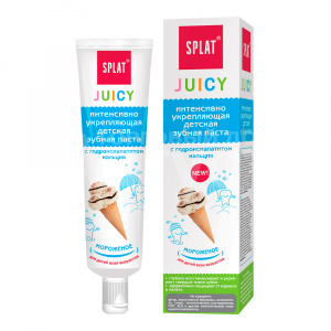 Зубная паста Splat детская Juicy Мороженое, для всех возрастов, 35 мл