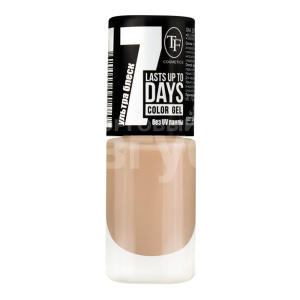 Лак для ногтей Triumf Color Gel персиковый беж, тон 296, 8 мл