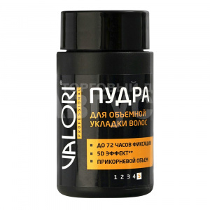 Пудра для волос Valori Professional Для объёмной укладки волос, сильная фиксация, 10 г