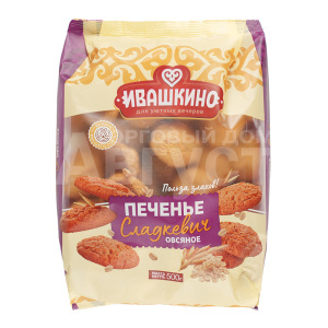 Печенье Ивашкино овсяное Сладкевич, 500 г