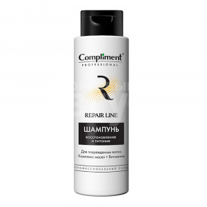 Шампунь Compliment PROFESSIONAL REPAIR LINE для восстановления и питания поврежденных волос, 250 мл
