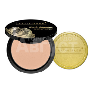 Пудра компактная Art-Visage Nude Magique для нормальной и сухой кожи, розовый беж, тон 113