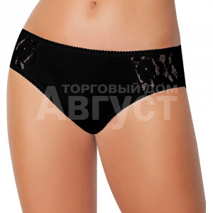Трусы женские Innamore BD36034 436507 Peonia размер 8, слипы, nero (черный)
