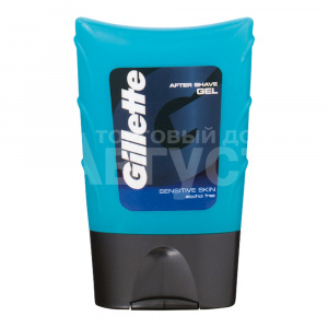 Гель после бритья Gillette Sensitive Skin для чувствительной кожи, 75 мл