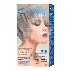 Стойкая краска-гель для волос Estel Only тон 9/8, блондин жемчужный, 145 г