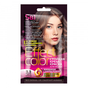 Краска для волос Effect color 3.3 Горький шоколад