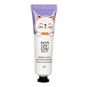Крем для рук Seiyo Cat с ароматом сирени, питание и увлажнение, 30 г