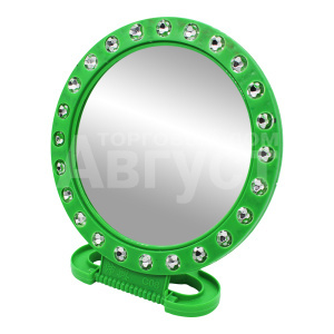 Зеркало ZCDE-42-1 настольное круглое, 12,5 см, зеленый
