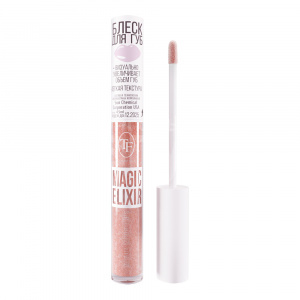 Блеск для губ Triumf Magic Elixir, розовый голографик, тон 005, 3,5 мл