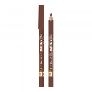 Карандаш для глаз Art-Visage Instant Line стойкий, темная корица, тон 18