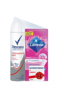 Дезодорант женский Rexona Абсолютный комфорт, аэрозоль, 150 мл
