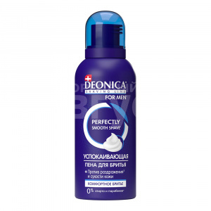 Пена для бритья Deonica Men Комфортное бритье, 95 мл