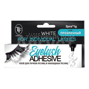 Клей Triumf для накладных ресниц и пучков, цвет прозрачный