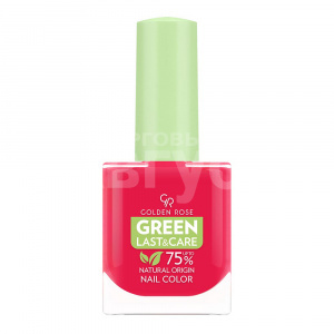 Лак для ногтей Golden Rose Green Last Care Nail Color, тон 123
