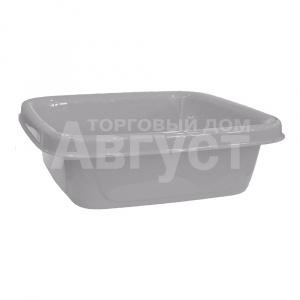 Таз пластиковый SV3940СБ Квадратный, небесный, 10 л