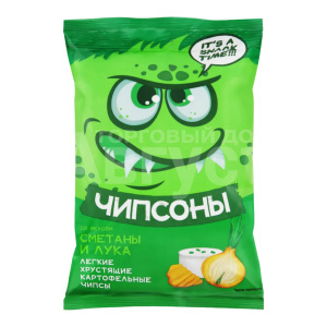 Чипсы Чипсоны Сметана, 40 г