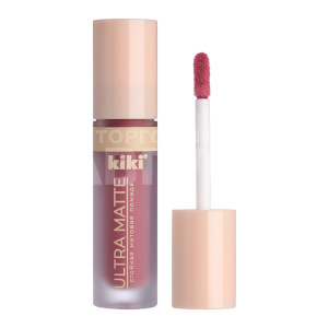 Губная помада Kiki ULTRA MATTE жидкая, матовая, дымчатый розовый, тон 304, 3,7 мл