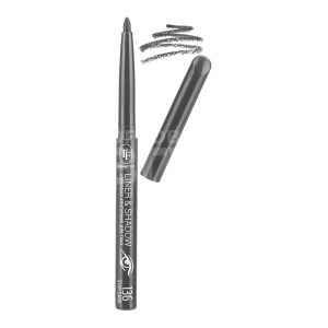 Карандаш для глаз Triumf LINER&SHADOW автоматический, темная звезда, тон 136