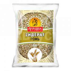 Удобрение Сидерат Рожь, пакет, 1 кг
