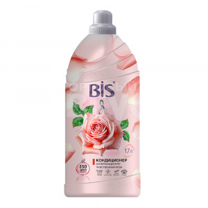 Кондиционер для белья BIS концентрированный, Чувственная роза, 1,7 л