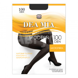 Колготки DEA MIA Modern 100 ден, размер 5, graphite (графит)