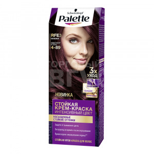 Краска для волос Palette Интенсивный цвет тон RFE3, баклажан