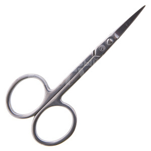 Ножницы маникюрные Scarlet 10287 прямые, 105 мм, цвет серебро