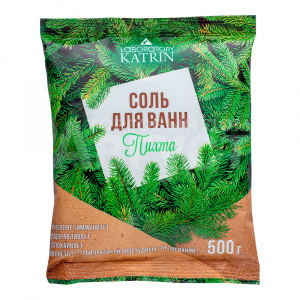 Соль для ванн Laboratory Katrin 12026 Пихта, пакет, 500 г
