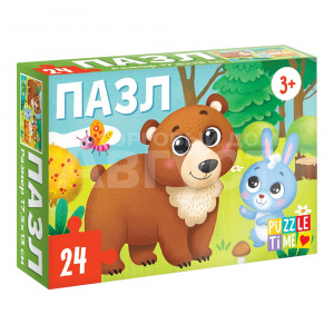 Пазл Puzzle Time 7005866 Лес, 24 элемента